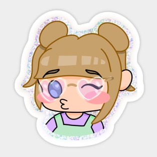 Kissy Face Sticker